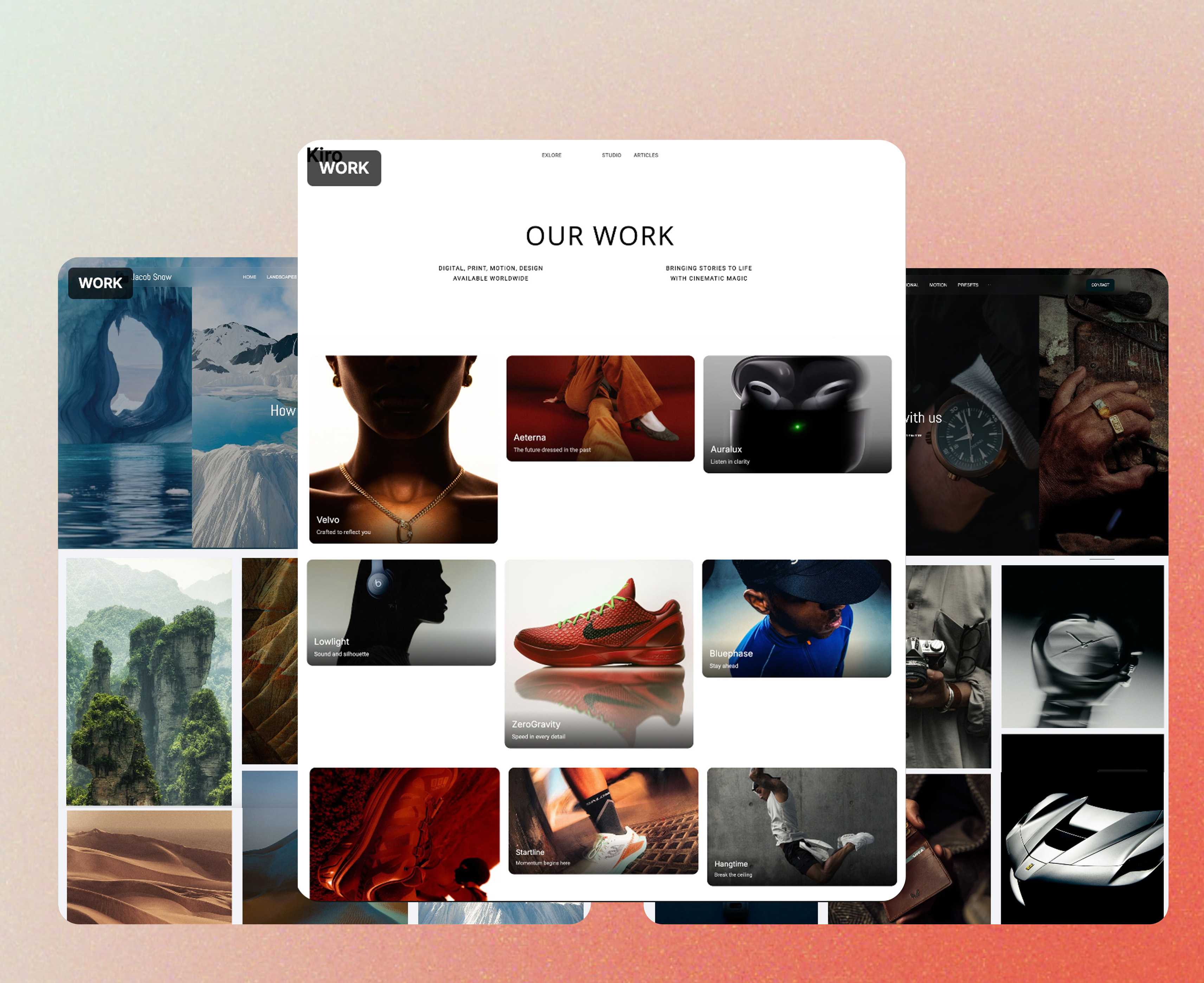Combine Templates Section