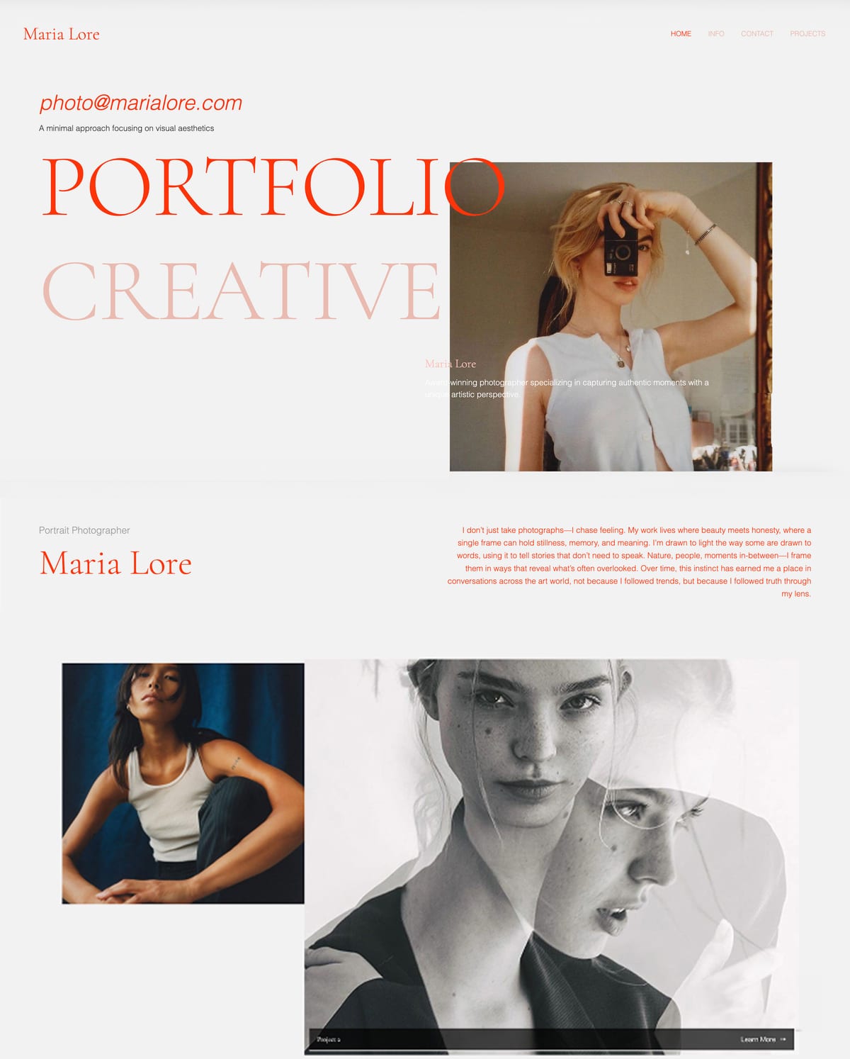 Template preview
