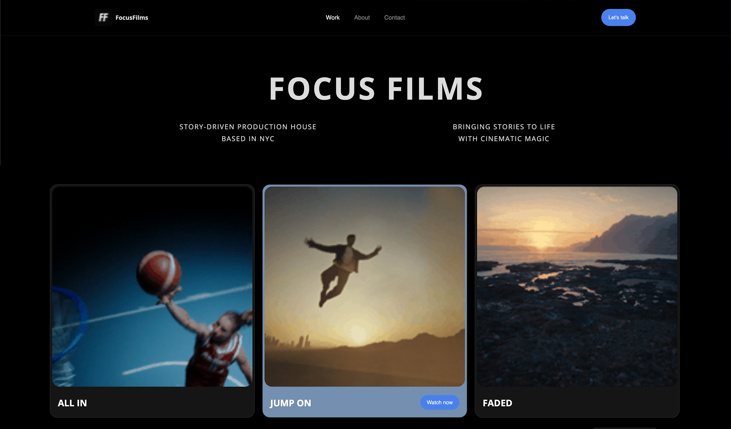 Best AI Website Builder for Filmmakers in 2026