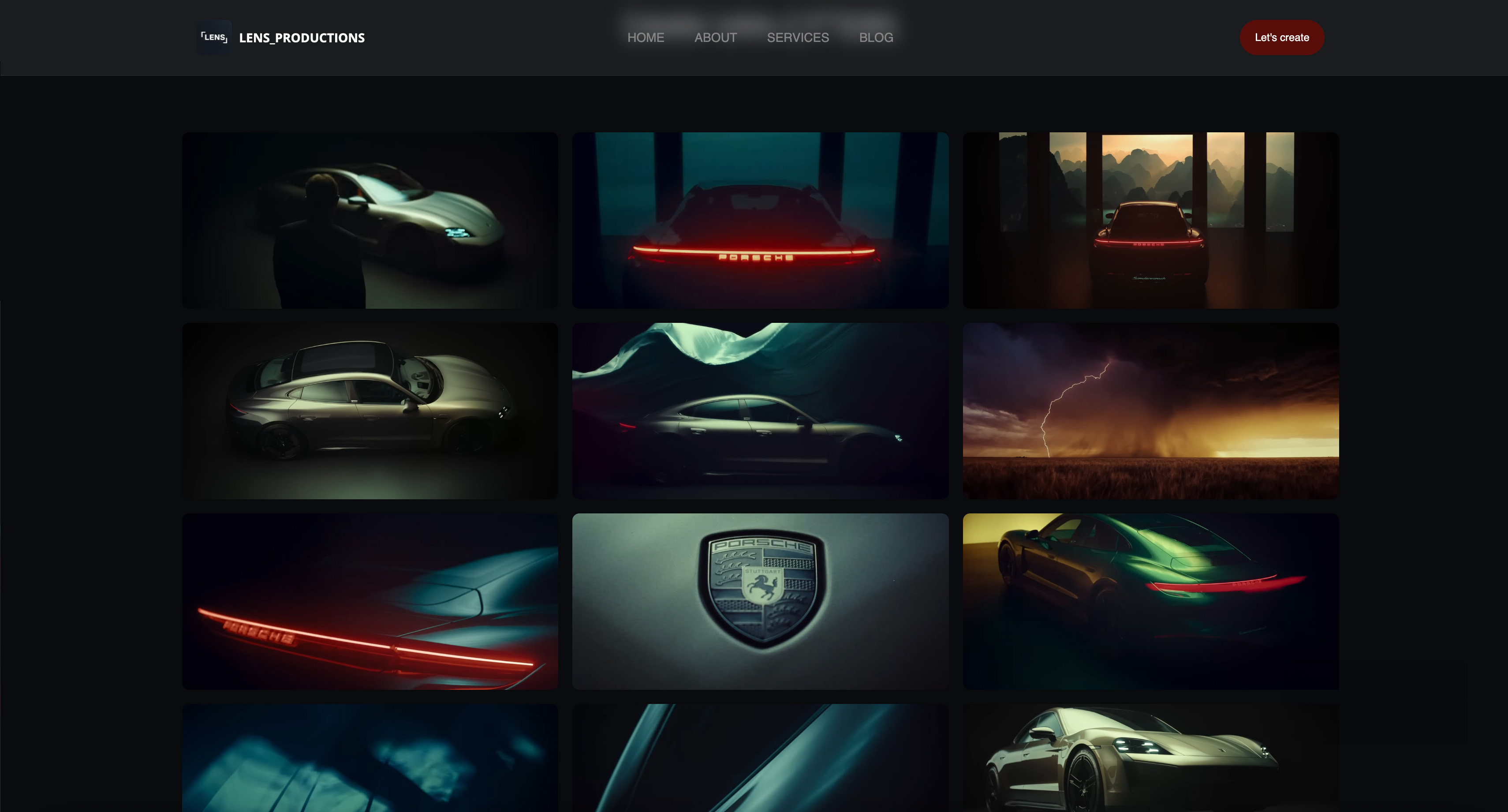 Framekit portfolio template showcasing consistent design across project pages