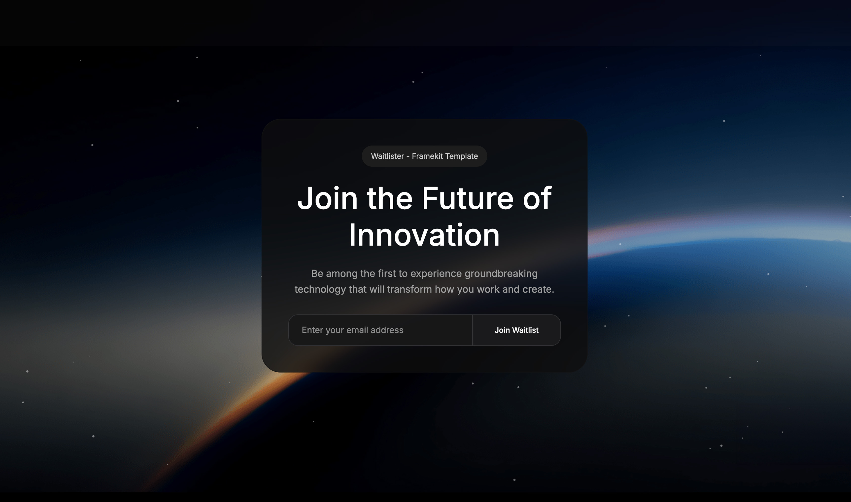 Newsletter writer portfolio with signup integration